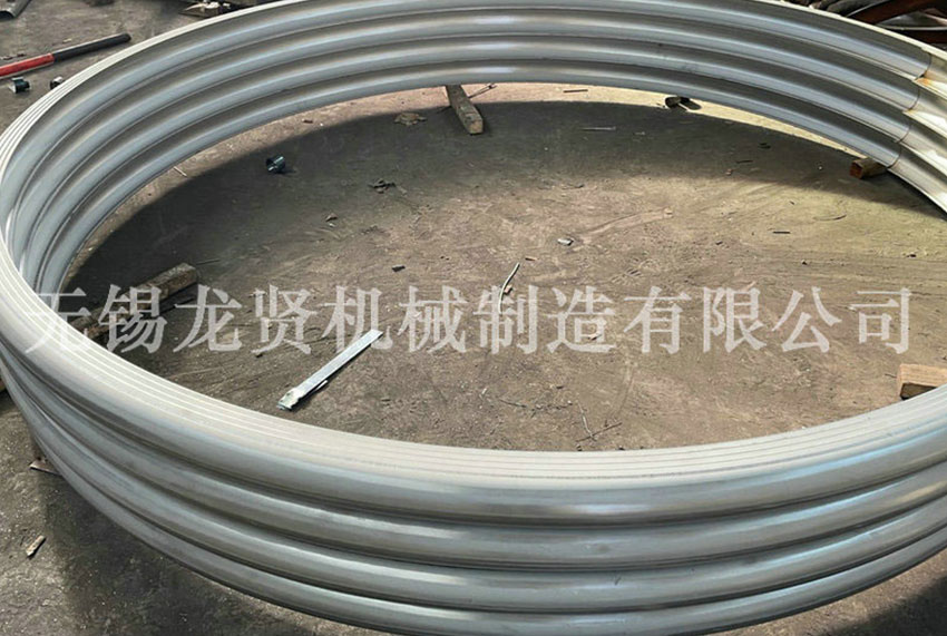 半圓管沖壓后有什么作用？